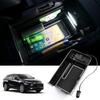 LIMSTYLE Toyota Harrier 80 Series Console Center Tray with LED Sensor USB 2 Ports Small Item Coin Smartphone Interior Custom Storage Easy Direct from