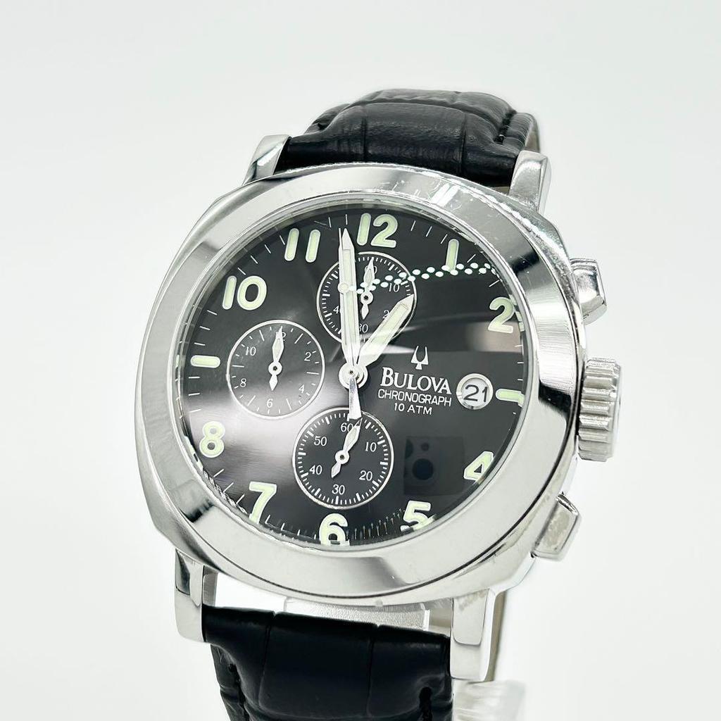 Подержанный кварцевый хронограф BULOVA BVV402