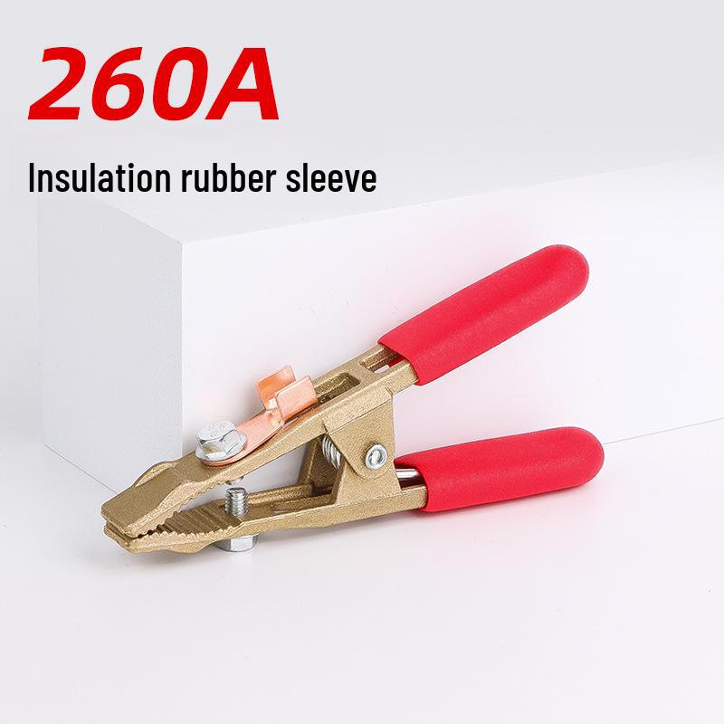 Заземляющий зажим А-образной формы из цельной меди для электросварочных аппаратов и аппаратов аргонодуговой сварки