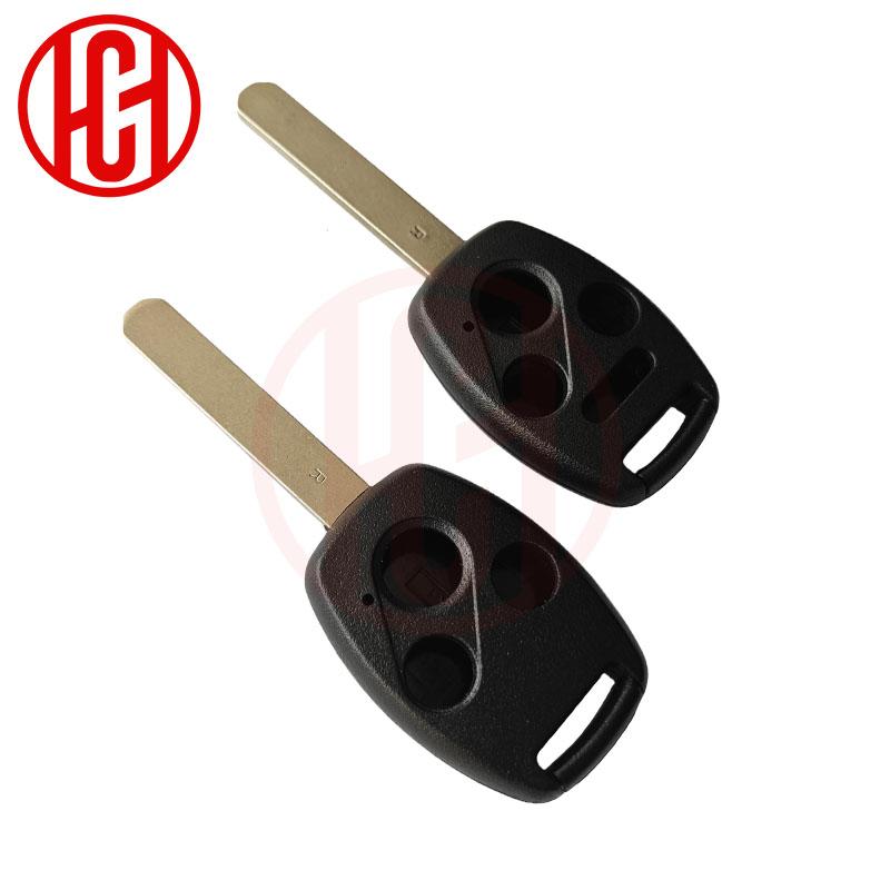 Replacement Remote Car Key Shell For Honda Accord Civic CRV Pilot Insight 2 2+1 3 3+1  Buttons Fob Auto Key Case Cover
