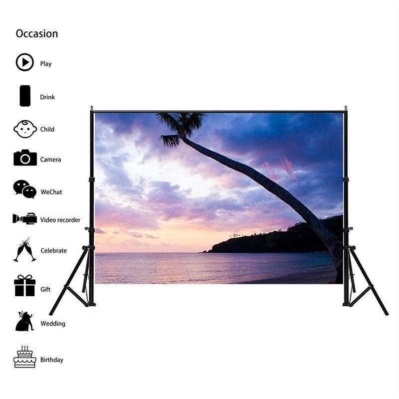 Серия Пляжный Морской Пейзаж Фоновая Ткань для Летних Вечеринок, Мероприятий, Фон для Фотосессий, Декор в Пляжной Тематике, Свадьбы