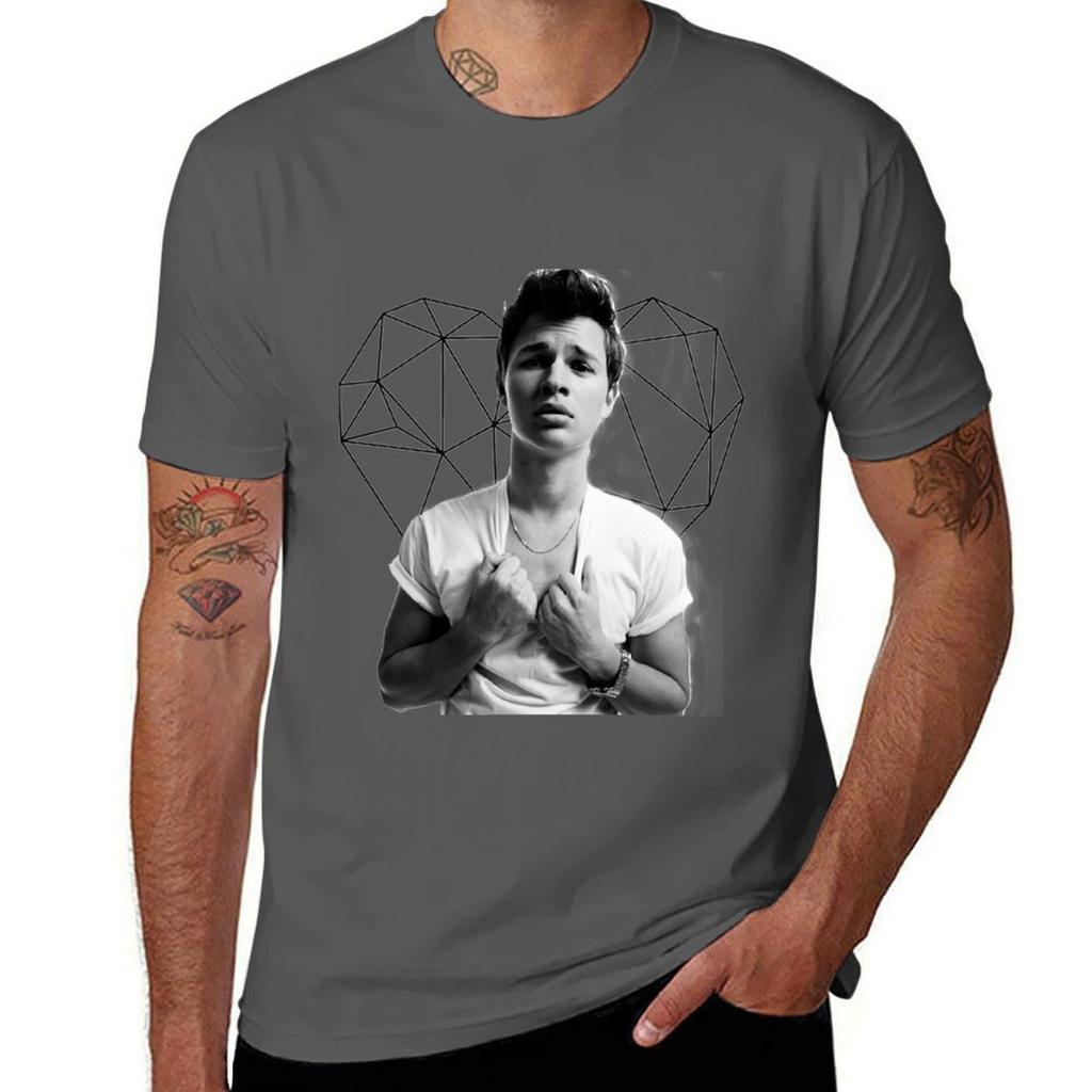 Ansel Elgort Tshirt Lightweight Running Sports Tshirt