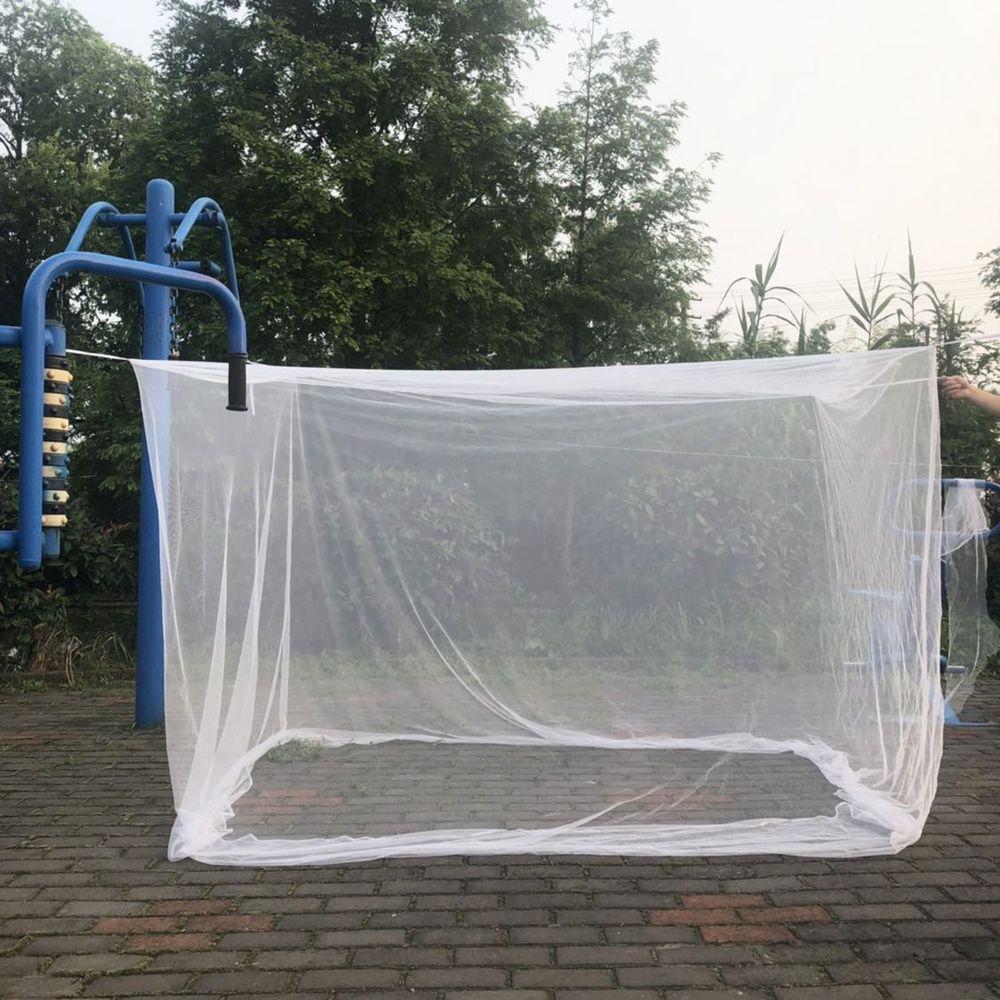 White Square Hiking Travel Camping Indoor Insect Tent Netting Tents Mosquito Net