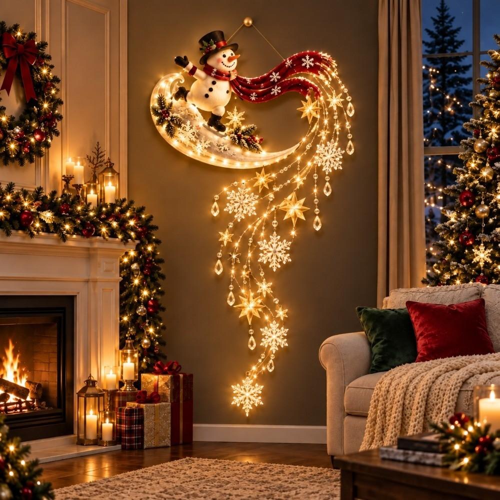 Wall Mounted Light-emitting Birth Scene Wall Decor Trail Wall Light Indoor Ornament