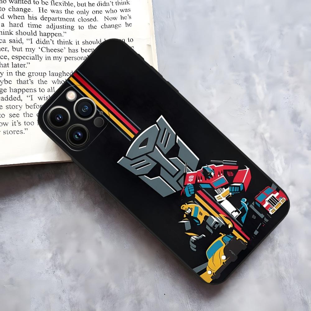 Transformers Phone Case for iphone 15 14 Pro 13 Mini 11 12 Max Xr X Xs 8 Plus Shockproof Back Cover