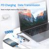 HUB USB C Hub 4K HDTV type c to USB 3.0 pd 100W DATA USB 2.0 Multiport Adapter Splitters for macbook Laptop Accessories USB HUB