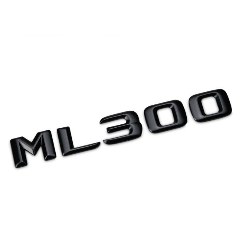 3D ABS Наклейка-эмблема на крышку багажника автомобиля ML 300 320 350 400 500 Логотип для ML300 ML350 W166 W163 W164 Аксессуары