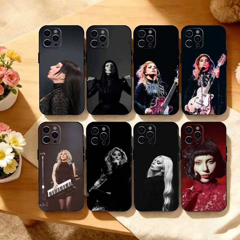 G-Gaga L-L Чехол для телефона для iPhone 17, 16, 15, 14, 13, 12, 11 Plus, Pro Max, Другие Мягкий Черный Чехол