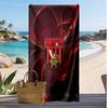 Пляжное полотенце West Bromwich Albion Football Print, Большое Мягкое Быстросохнущее Полотенце для Пляжа Кемпинга Плавания