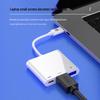 Док-станция Biaz USB-C: Адаптер 3-в-1 Type-C - HDMI с поддержкой питания