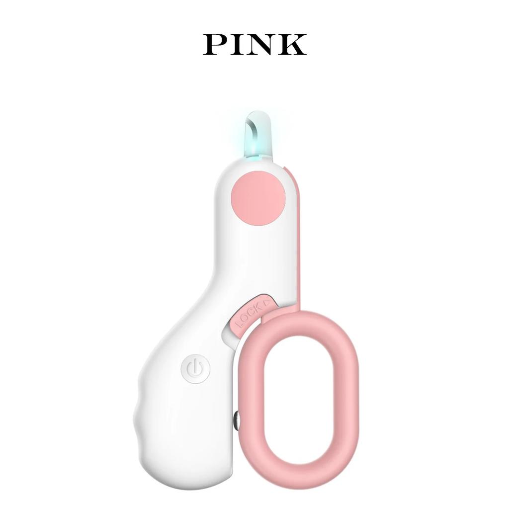 Светодиодный светильник, машинка для стрижки когтей для кошек и собак, профессиональный триммер для когтей домашних животных с предохранительным замком, набор инструментов для ухода за щенками, котятами, животными