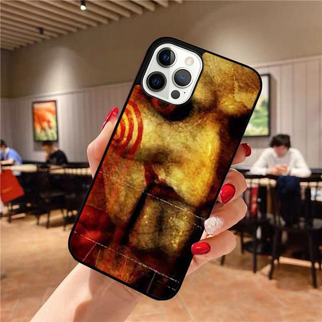 Saw Horror Moive Phone Case Back Cover for iPhone 17 Air 16 15 14 13 11 12 Pro Max Plus Shell Coque