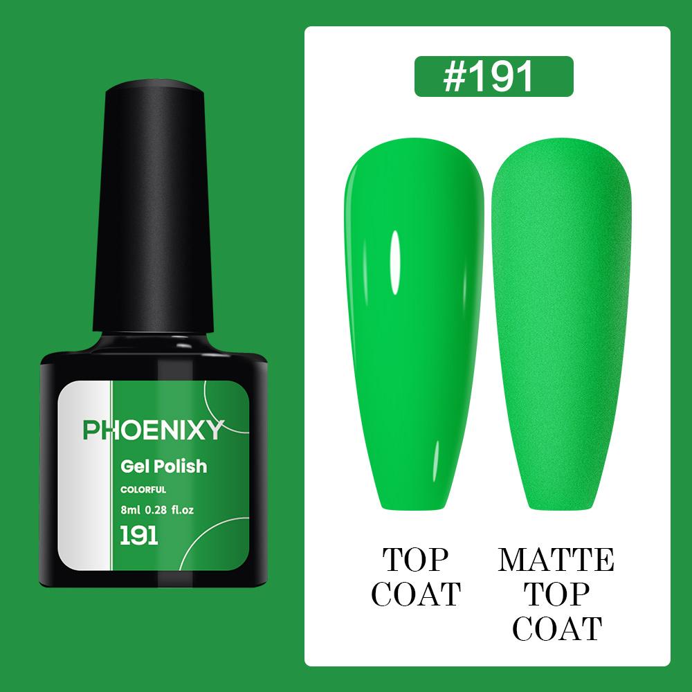 PHOENIXY 8 мл 20 цветов блестящий гель-лак для ногтей красочный гель лазерный блестящий эффект дизайн ногтей DIY лак