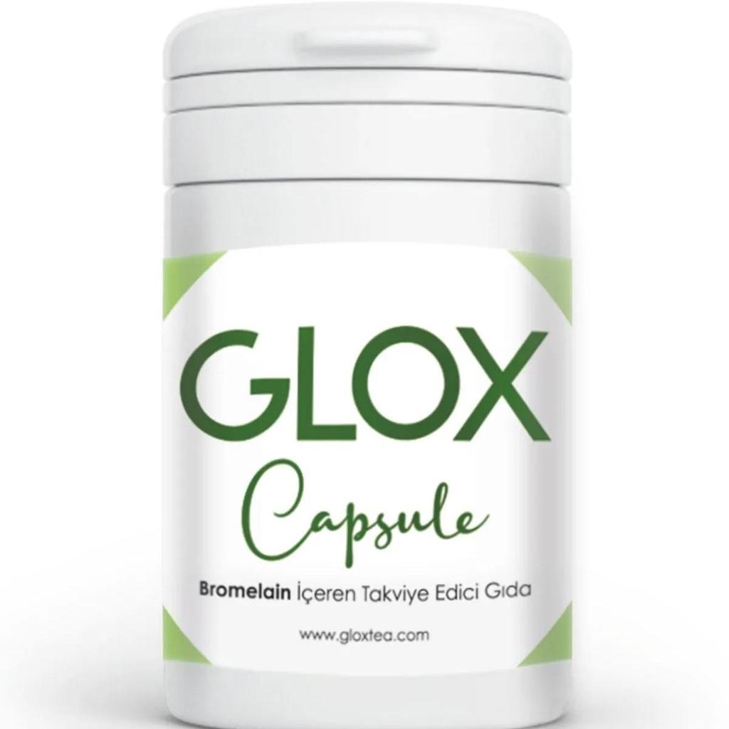 Капсулы Glox - пищевая добавка бромелайн
