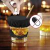 Чехлы для защиты от алкоголя Yousheng, многоразовые крышки для стаканов с отверстием для соломинки, эластичные кольца для волос, защитные чехлы для стаканов для вечеринок в барах и клубах