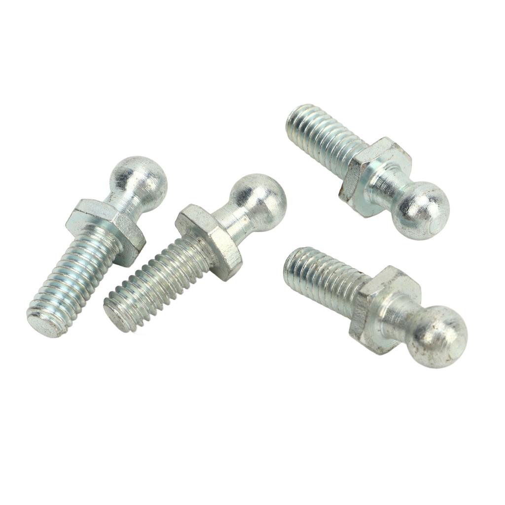 4Pcs 10mm   Studs 5Celsius16‑18 Thread High Hardness Rugged Stable   Studs Washers Kit for Tool Boxes RVs Cars