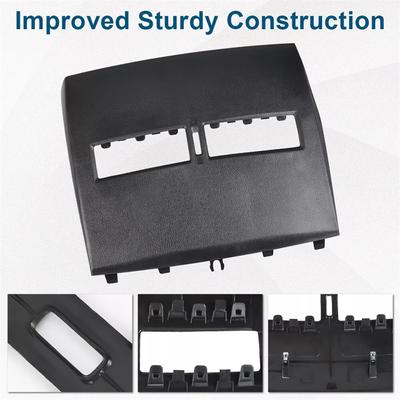 68414-ED50C Крышка панели управления кондиционером, автоматическая панель приборов, защитная пластина для Nissan Tiida 05-2012