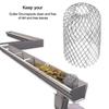 Stops Blockage Debris Leaf Drains Drain Net Cover Strainer Roof Gutter Guard Filters