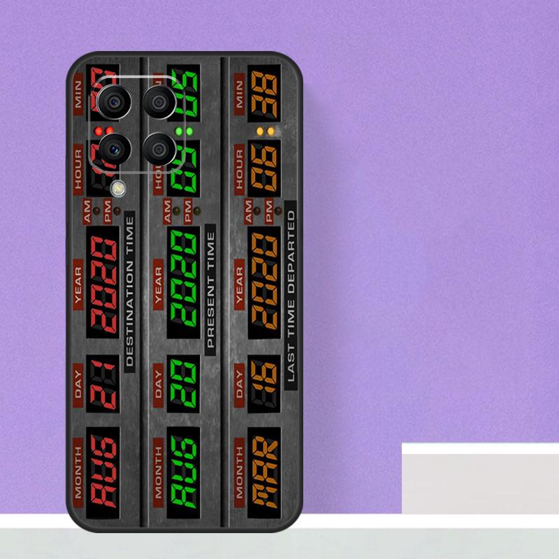 Назад в будущее Машина времени для Samsung Galaxy M12 M32 M52 M14 M34 M54 M21 M51 M31 M30s M20 M15 M55 M13 M33 M53 Чехол