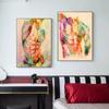 Watercolor Oil Painting Canvas Poster Sexy Nude Man Abstract Body Prints Wall Art Pictures for Room Decor Home Wall Decoration