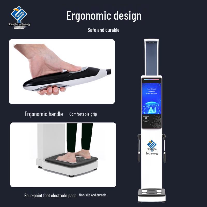 Shanghe SH-V19F Smart Body Fat Analyzer Scale with Printer (CN version)