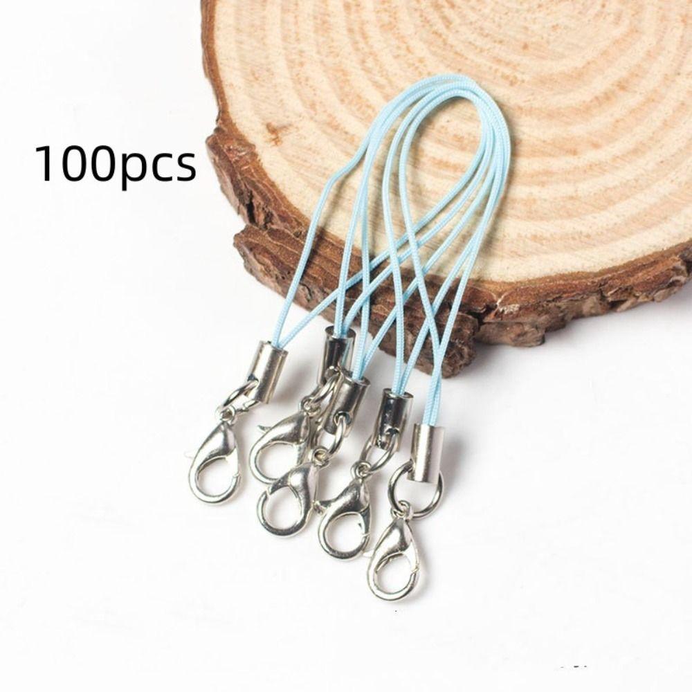Parts Cord Mobile Phone Rope Lanyard Rope Handmade Materials Making Keychain DIY Craft Pendant
