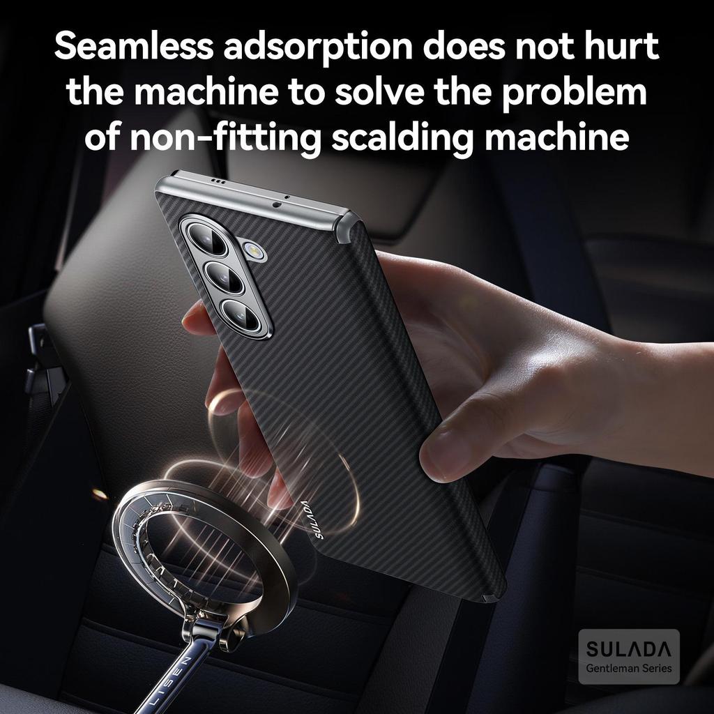 Чехол для телефона Samsung Z Fold7/6/W23 с защитой магнитной петли из кевлара