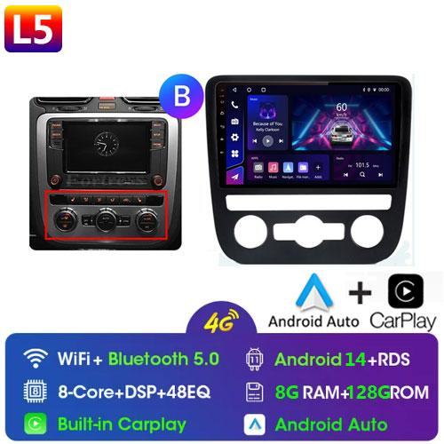 Fortress AI Voice Wireless CarPlay Android Auto Radio для Volkswagen Scirocco 2008-2013 4G Car Multimedia GPS 2din autoradio