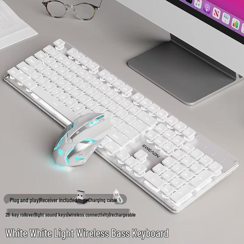 EWEADN X7S Wireless Keyboard and Mouse Set