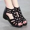 Fashion 2025 New Comfortable Roman Sandals for Women Summer New Soft Women's Wedge Shoes Fashion Casual Designer Shoes for Women