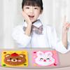 6 Pcs DIY Embroidery Doll Set Cartoon Animal Sewing Projects Yarn Board Felt Animals Craft for Kids Beginners