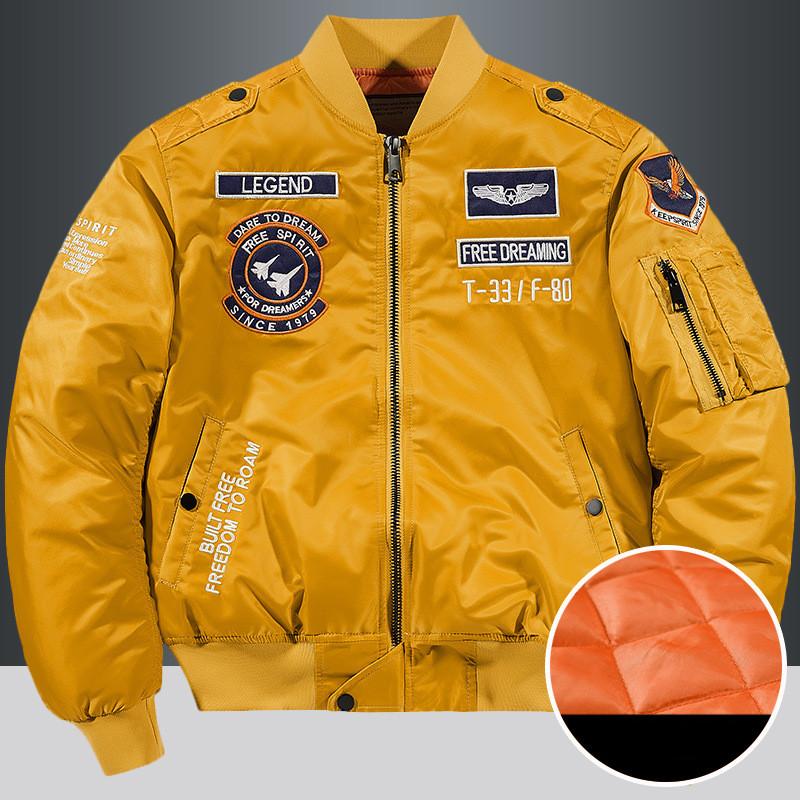 Зимняя модная куртка с воротником-стойкой, мужская куртка-бомбер, мужская ветровка, утепленные куртки, пальто, мужская одежда, повседневная куртка для инструментов