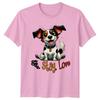 Sit Stay Love TShirt Dog Lover Puppy Mothers Day Gift For Him And Her