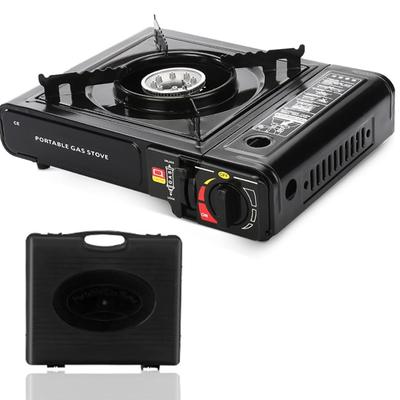 Портативная походная горелка на двух видах топлива, пропане или бутане, с чехлом для переноски, автоматическим зажиганием, идеально подходит для кемпинга, походов, барбекю и чрезвычайных ситуаций