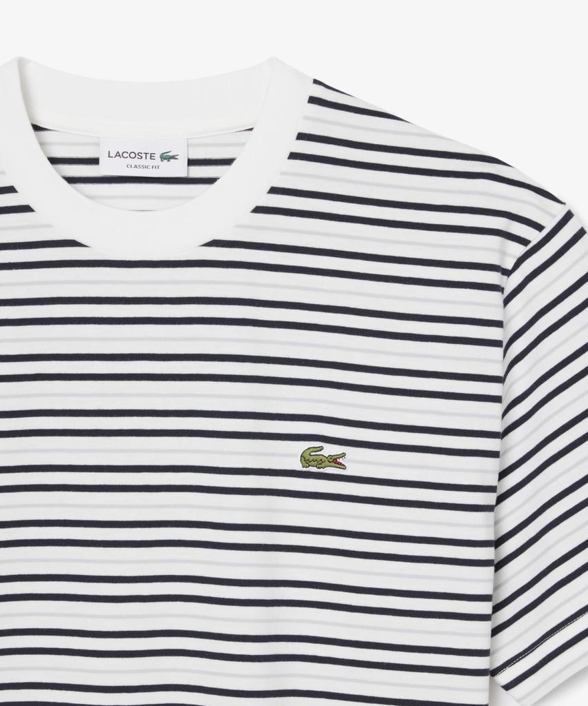 Мужская футболка LACOSTE с мультиполосками, короткий рукав, Th0874-56G 7Xi