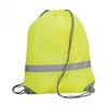 Shugon Stafford Drawstring Hi-Vis Tote Bag (13 Liters) (Pack Of 2)
