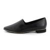 Himiko Metal Line Soft Leather Flat Pumps / 653101 Black 240
