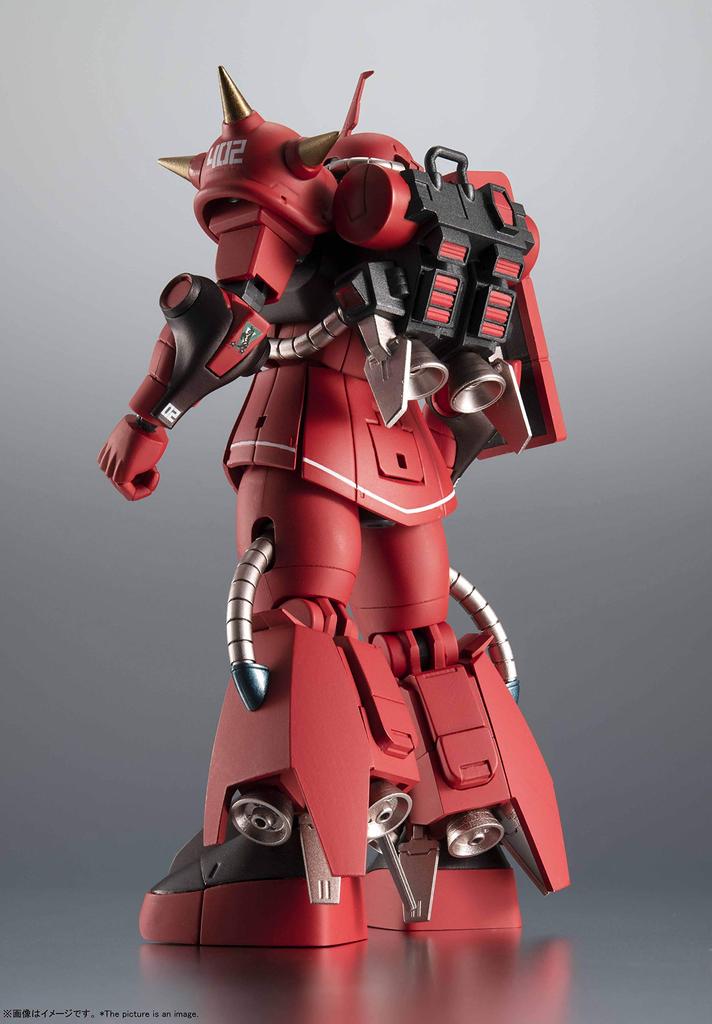 TAMASHII NATIONS Робот Духи Мобильный доспех Гандам Джонни Райден Высокомобильный Тип Заку II 125 мм окрашенная подвижная фигурка 158169 [СТОРОНА MS] MS-06R-2 вер.