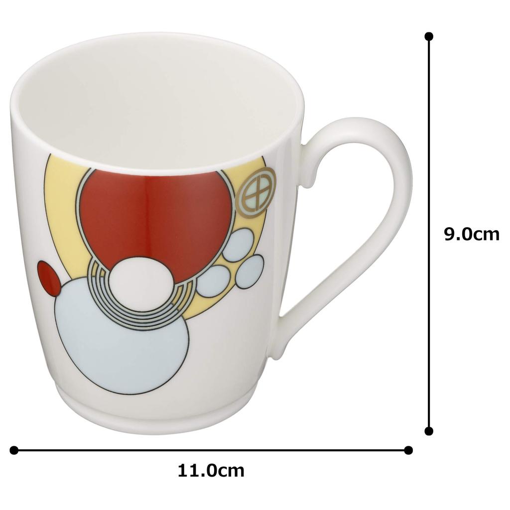 Кружка Noritake 295 мл Фрэнк Ллойд Райт Империал 2 штуки Костяной фарфор (парный набор) Р97280/4614