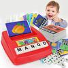 Alphabet Letters Card Literacy Fun Game Learn USA English Language ABC Children Educational Toys