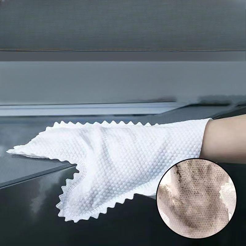 100pcs Cleaning Gloves Dishwashing Cloths Stain Removers Durable Crevices Corners Cleaning Tools Household Cleaning Cloths