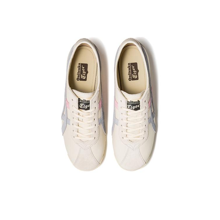 ONITSUKA TIGER Limber 66 Prestige Прочные Низкие Беговые Кроссовки Женские Кроссовки Белый Синий Розовый 1182A096-201