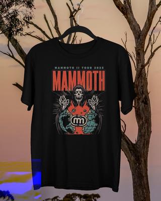 Mammoth WVH Band House of Blues Тяжелый Хлопок Для Мужчин Полный Размер DI108 Унисекс Футболка