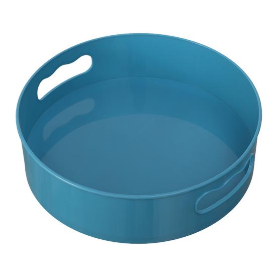 360 Storage Non-slip Tray Degree Rotating Plastic Multifunctional Cosmetic Snack Fruit Seasoning Box for Kitchen MIT