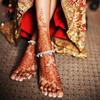 Temporary Tattoo Stickers Red Henna Kit, Waterproof Tattoos Stickers, Easy Apply for Women Wedding Party Festival Decorations Non-irritating