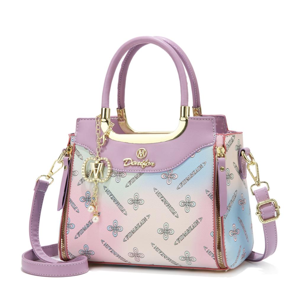 Сумка Женская 2025 Новая Модная Универсальная Женская Сумка Простая Большая Вместимость На Плечо Кроссбоди Сумка