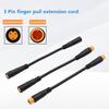 Electric Bike Butt Plug Male To Male/Female To Male Extension Wire For E-Bike Display 3Pin Sensor Thumb Throttle Cables