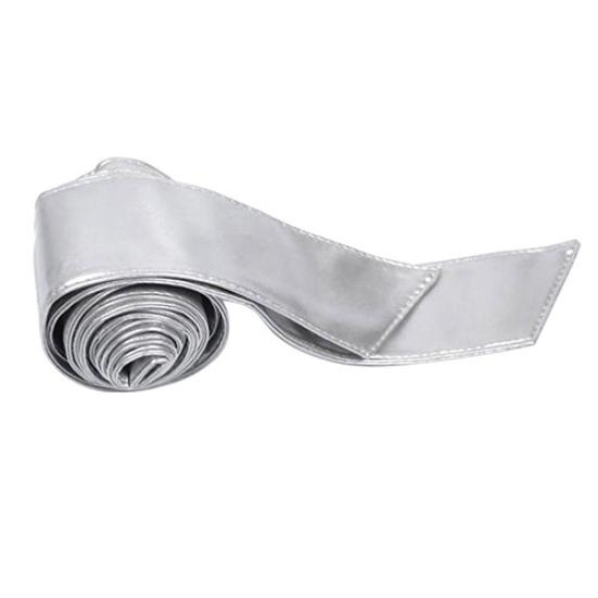 Женский корсет из искусственной кожи с бантом и завязкой на поясе