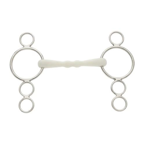 Lorina Лошадиный трензель с тремя кольцами