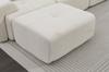 L-shaped corner sofa with memory foam, no assembly required, convertible sofa bed, compression sofa, corduroy fabric, for apartments and bedrooms